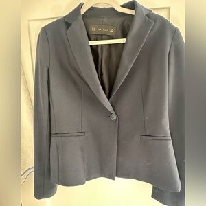 Zara Women's Navy Blazer